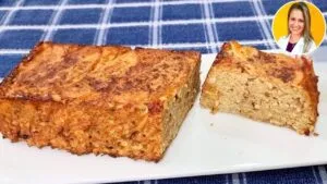 Perfeito pro NATAL! BOLO de Maçã com Gostinho ESPECIAL - SEM FARINHA, LEITE ou ÓLEO