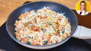 Jantar RICO EM PROTEÍNA, BAIXO EM CARBOIDRATOS e POUCAS CALORIAS! Fácil, Rápido e Gostoso