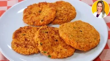 SUBSTITUA O LANCHE em 5 MIN: Rico em PROTEÍNA, SEM FRITURA, Fácil e Delicioso!