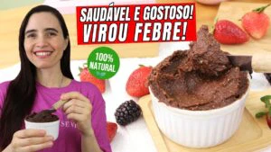 O creme de chocolate que virou obsessão aqui em casa! ZERO açúcar, integral, vegano!