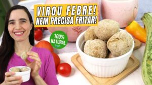 Pare de fritar agora! Esse bolinho saudável viciou aqui em casa! Pronto em minutos, zero óleo!