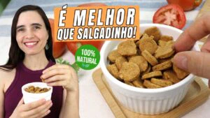 Ninguém acredita neste salgadinho saudável! Faça em minutos! 🔥 Crocante, ZERO ÓLEO 😱 !