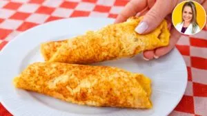 SUBSTITUA O PÃO! Quase ZERO CARBOIDRATOS e só 3 INGREDIENTES - Fácil, Barato, Gostoso e Saudável