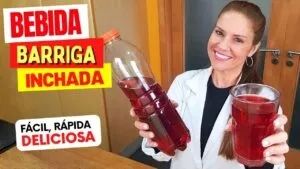 INCHAÇO? ROUPAS APERTADAS? Bebida MARAVILHOSA, Fácil, Barata, Rápida e Deliciosa!