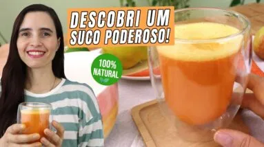 Descobri o suco esquecido mais poderoso   e é absurdamente saudável!