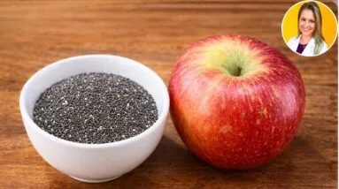 SUBSTITUA O PÃO, Misture MAÇÃ e CHIA! Delícia Sem Trigo, Leite e Ovo (+ Fibras e Anti-inflamatória)