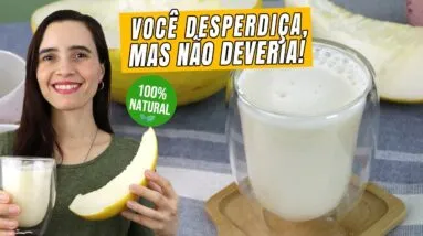“Você joga isso fora… e vira o leite mais saudável que já fiz! 😱🥛! Vegano, sem lactose