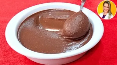 MOUSSE de 3 INGREDIENTES tipo Nutella - Sem Leite Condensado, Creme de Leite! Saudável e Cremosa