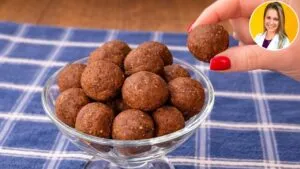 Só 2 MIN, 4 INGREDIENTES e LOW CARB - SEM FOGO e SEM AÇÚCAR! Delicioso, Rápido e Fácil