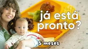 MEU BEBÊ JÁ PODE COMEÇAR A COMER? | Nutricionista Marina Morais