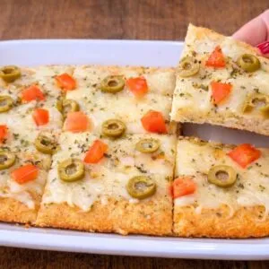 SÓ 3 INGREDIENTES! Lanche de PROTEÍNAS muito BAIXO EM CARBOIDRATOS - Delicioso, Rápido e Fácil!