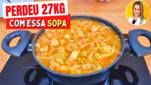 TROCOU O JANTAR POR ESSA SOPA e SE SURPREENDEU! Leve, Poucas Calorias e Muito Saborosa!