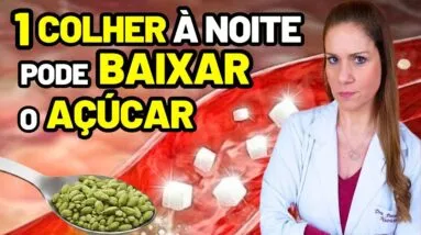 1 Colher à Noite - Evita Pico de Açúcar Enquanto Você Dorme!