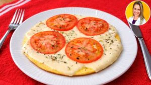 Só 5 MIN, quase ZERO CARBOIDRATOS e 3 INGREDIENTES! Lanche ou Café da Manhã Fácil e Delicioso