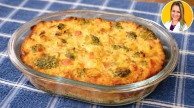 Jantar Delicioso com POUCAS CALORIAS E CARBOIDRATOS! Barato, SEM FARINHA e RICO EM PROTEÍNA - Fácil!