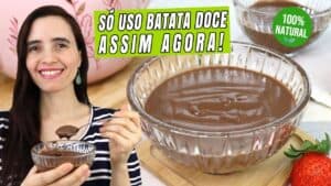 Você nunca VIU pudim assim! Ninguém acredita que tem batata doce e é sem açúcar!