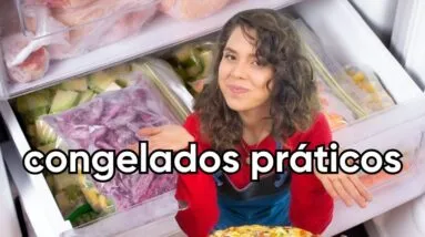 CONGELANDO COMIDA SAUDÁVEL PARA A FAMÍLIA | Marina Morais