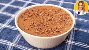 Mousse ZERO CARBOIDRATOS Incrível! SEM AÇÚCAR e LEITE e RICA EM PROTEÍNA - Fácil, Rápida e Saudável