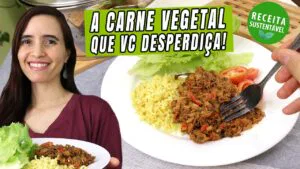 “Você joga isso fora… e vira a carne vegetal mais saudável que já fiz! 😱!