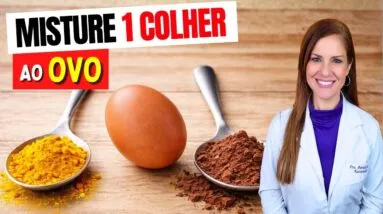 1 Colher no OVO vai te SURPREENDER - Veja o que ACONTECE com você! (Use assim)