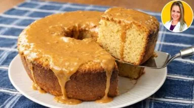 Bolo LOW CARB Super FÁCIL, Fofinho e Delicioso! ZERO AÇÚCAR e GLÚTEN! Poucos Ingredientes