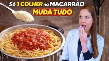 Eles Colocaram 1 COLHER no MACARRÃO e o Resultado Surpreendeu! GLICOSE, PESO e SACIEDADE