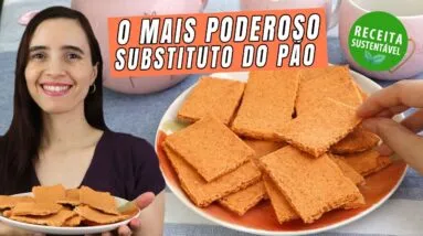 Descobri o substituto mais poderoso do PÃO! Nada de farinha e rico em proteína! Inacreditável!