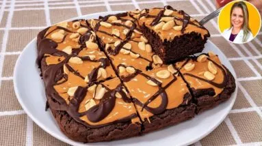 Delícia SEM AÇÚCAR, FARINHA, LEITE e MANTEIGA! Fácil, Rápido, Barato e Molhadinho!