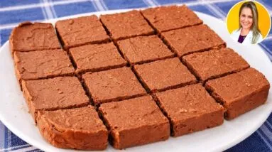 Só 3 INGREDIENTES, Sem Açúcar, LOW CARB, Rico em Proteínas e Fibras, Delicioso  e Saudável