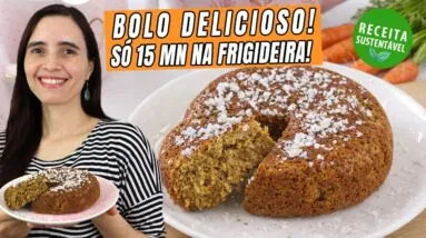 Descobri o lanche saudável perfeito! Use as cenouras assim! Só 15 minutos!