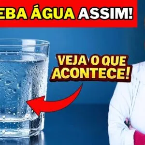 ESTA É A PIOR HORA PARA BEBER ÁGUA! RISCO para sua Saúde