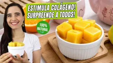 Balinha natural QUE ESTIMULA COLÁGENO! Viciou todo mundo! Deliciosa e fácil!