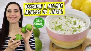 Só faço MOUSSE DE LIMÃO ASSIM AGORA depois que descobri este SEGREDO! Mais saudável e fácil!