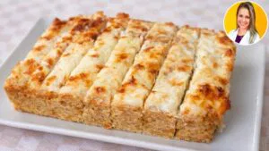 Só 3 MIN, 4 Ingredientes e LOW CARB! Melhor que Pão! (Poucos Carboidratos e Sem Glúten)