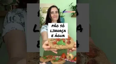 Pare de comprar pão! ZERO FARINHA, só 2 ingredientes! O mais fácil!