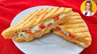 SUBSTITUA O PÃO em 5 MIN! Quase ZERO CARBOIDRATOS, Fofinho e Delicioso! (Fácil e Low Carb)