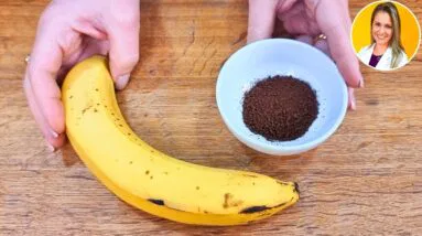 Misture CAFÉ e BANANA e vai VICIAR nessa DELÍCIA! Sem Farinha e Açúcar, Rápido, Fácil e Saudável