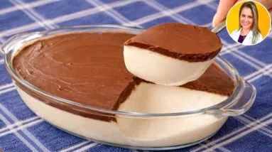 Bombom na Travessa ZERO AÇÚCAR, Muita PROTEÍNA e SEM FOGO - FÁCIL, Rápido, Cremoso e Saudável!