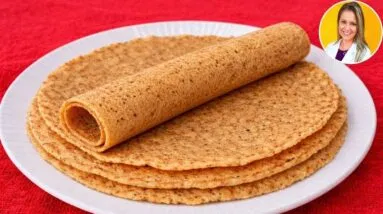 ZERO CARBOIDRATOS, Só 2 INGREDIENTES e 5 MIN - Muitas Fibras e Proteínas (Low Carb)