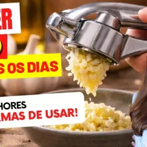 COMER ALHO TODOS OS DIAS - Beneficios e 7 Melhores FORMAS DE USAR!