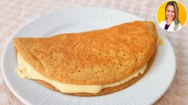 Só 3 INGREDIENTES, Poucos Carboidratos e Sem Farinha! Delicoso, Fácil, Rápido e Barato (Low Carb)