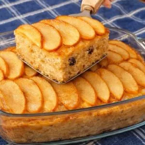 Bolo de Maçã SEM FARINHA, AÇÚCAR ou GORDURA - Fofinho, Delicioso, Fácil e Barato!