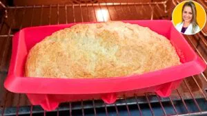 Pão ZERO CARBOIDRATOS de 2 INGREDIENTES! Fácil, Sem Farinha, + Fibras e Proteínas (Low Carb)