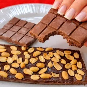 CHOCOLATE AO LEITE RICO EM PROTEÍNA - Fácil, SEM AÇÚCAR, Rápido e Delicioso - Derrete na Boca!