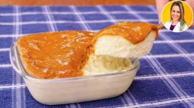 Só 4 INGREDIENTES, Rico em PROTEÍNAS, SEM AÇÚCAR, Fácil, Cremoso, Delicioso e Barato