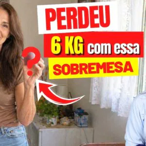 Ela EMAGRECEU 6 KG com essa SOBREMESA! Aprenda a Receita!