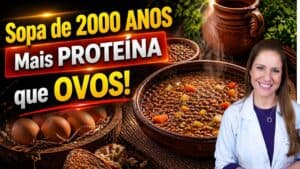 Esta Sopa Tem MAIS PROTEÍNA que os OVOS! E é Deliciosa e Barata!