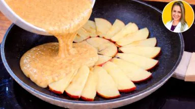 Bolo Fácil e Molhadinho com Poucos Carboidratos na Frigideira! Poucos Ingredientes e Barato