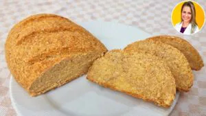 PÃO SEM FARINHA Fofinho e Saudável, Muitas FIBRAS E PROTEÍNAS (Sem Ovo e Sem Glúten) - Fácil