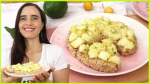 AJUDA A PARAR COM O AÇÚCAR! Lanche fácil  sem açúcar e sem adoçante!